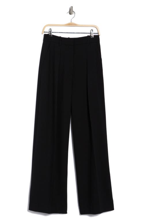 A.l.c . Ryder Pleated Front Wool Blend Bootcut Pants In Black