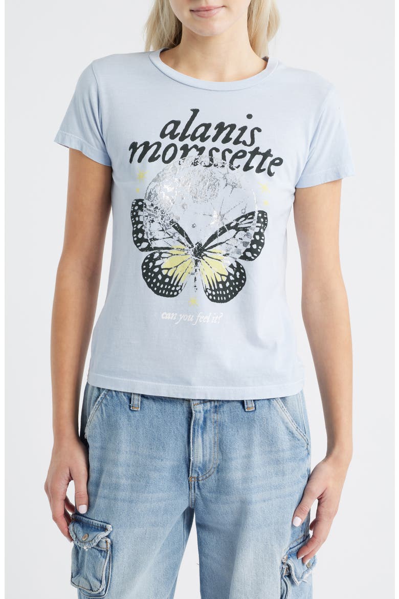 Alanis Morissette Can You Feel Cotton Graphic T-Shirt, Main, color, LIGHT DUSK