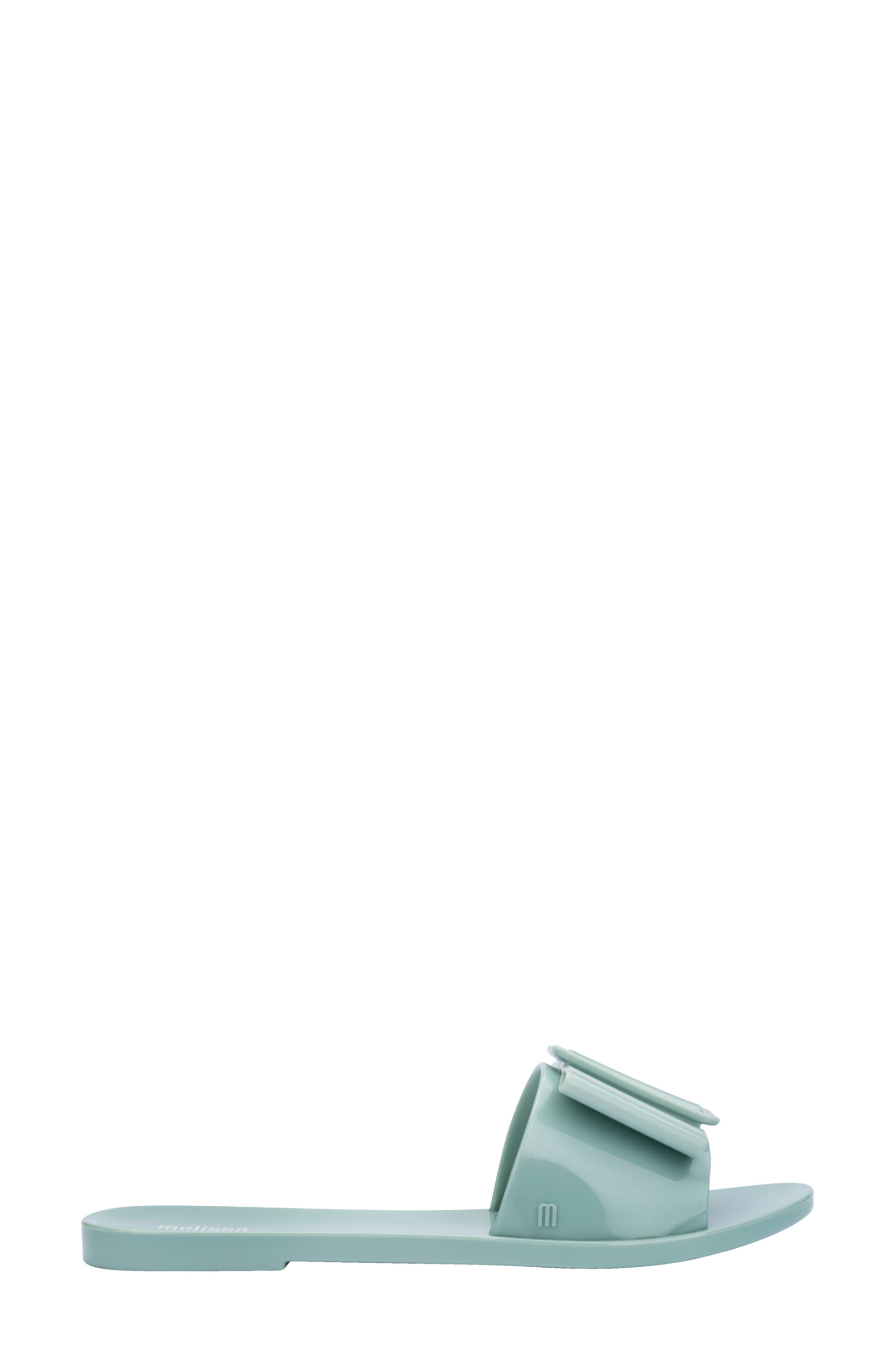 Babe Slide Sandal, Alternate, color, GREEN