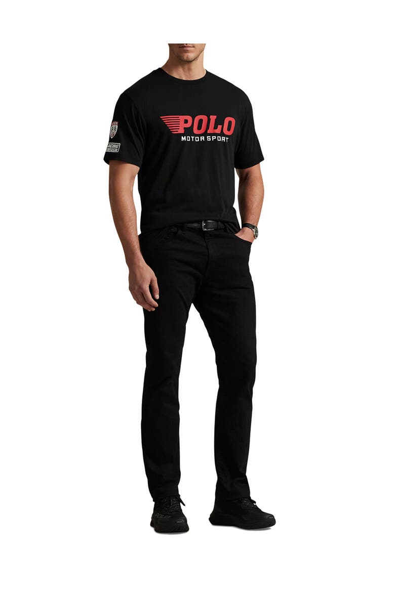 Polo Ralph Lauren Big & Tall Motorsport Graphic T-Shirt, Alternate, color, Polo Black