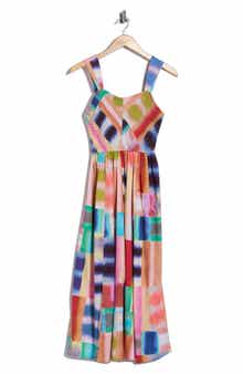 Sarah Smocked Stretch Cotton Sundress