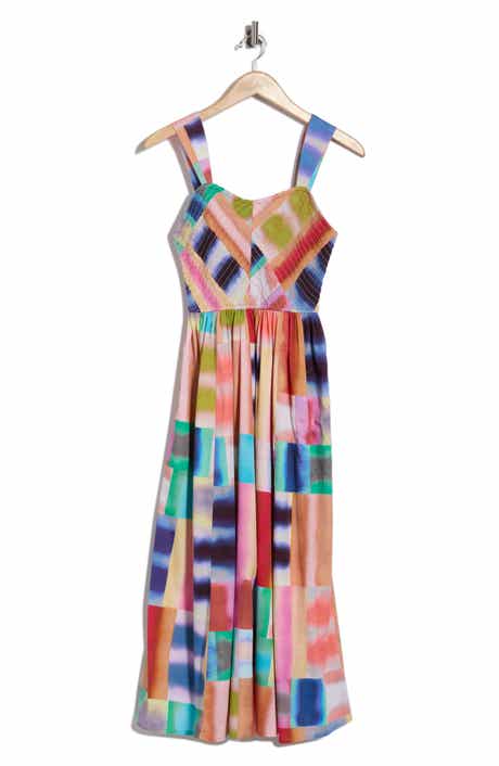 Sarah Smocked Stretch Cotton Sundress