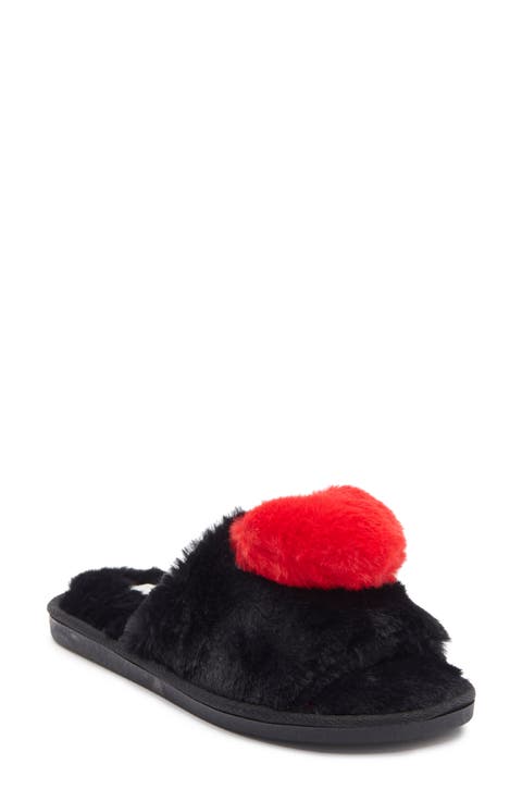 Faux Fur Slipper (Women)
