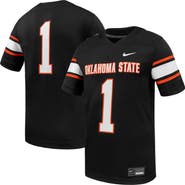Nike Men's Nike #1 Black Oklahoma State Cowboys Untouchable Replica Game Jersey