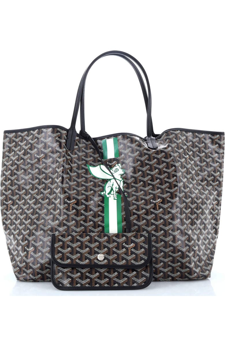 Pre-Owned Goyard Saint Louis Tote Printed Coated Canvas GM, Alternate, color,