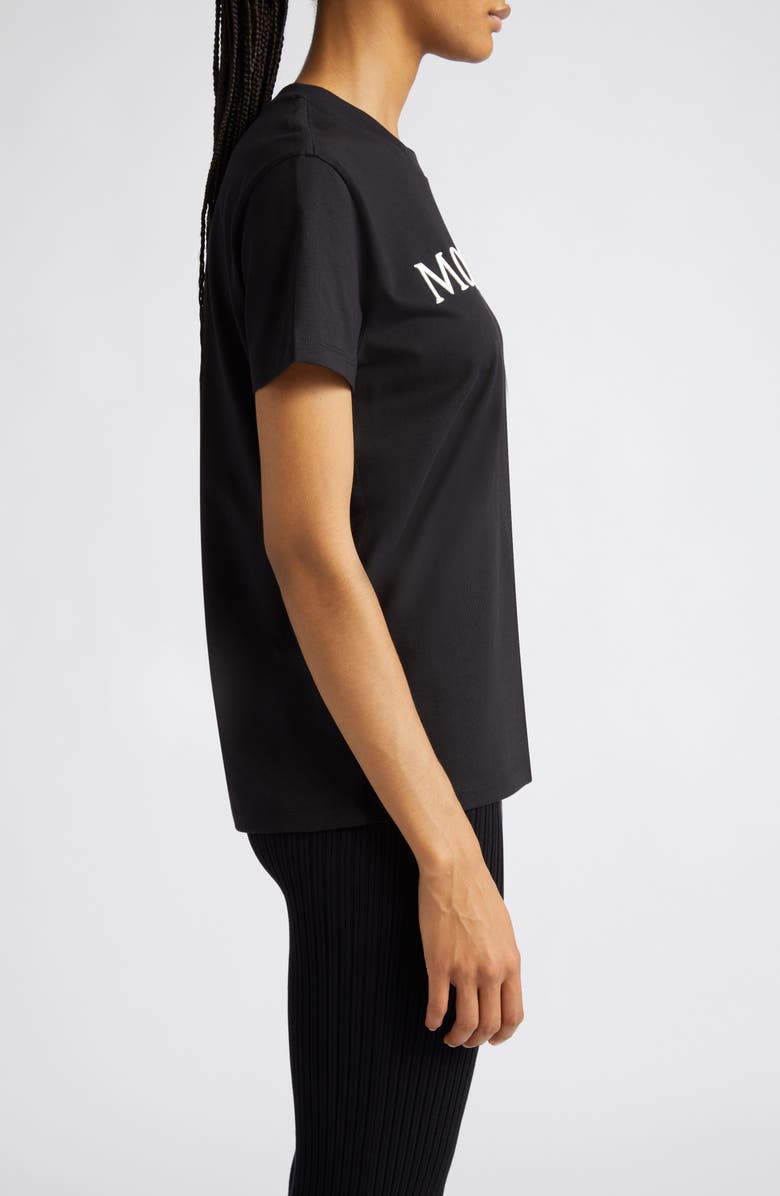 Moncler Logo Embroidered T-Shirt, Alternate, color, 