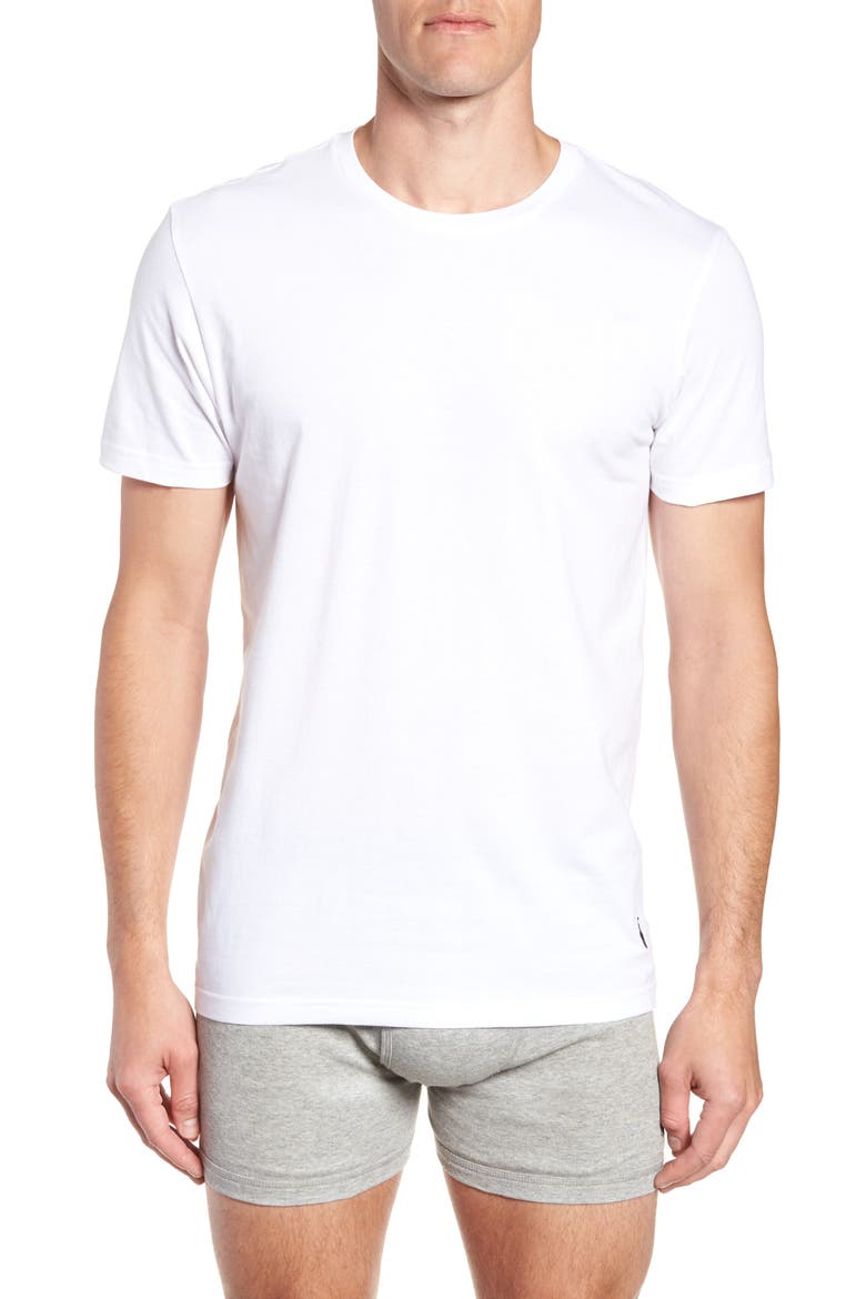 2-Pack Crewneck T-Shirts, Alternate, color, WHITE