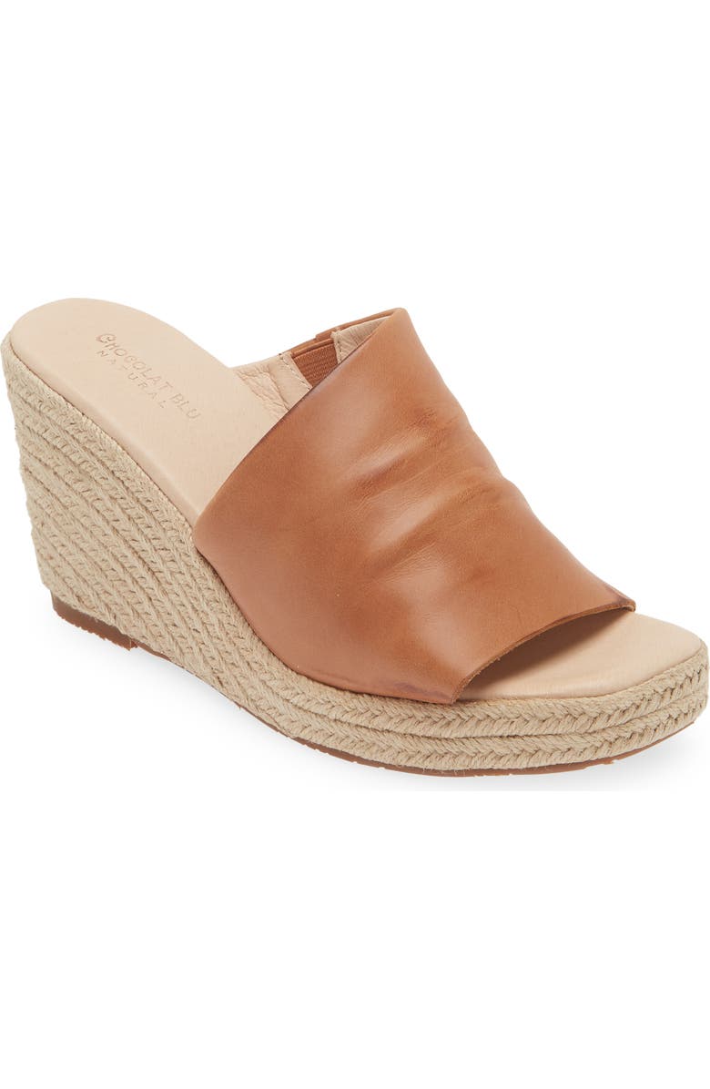 Chocolat Blu Ian Espadrille Platform Wedge Slide Sandal, Main, color,