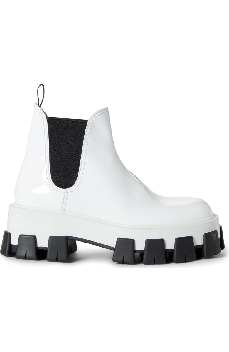 Prada Lug Chelsea Monolith Boot, Alternate, color,