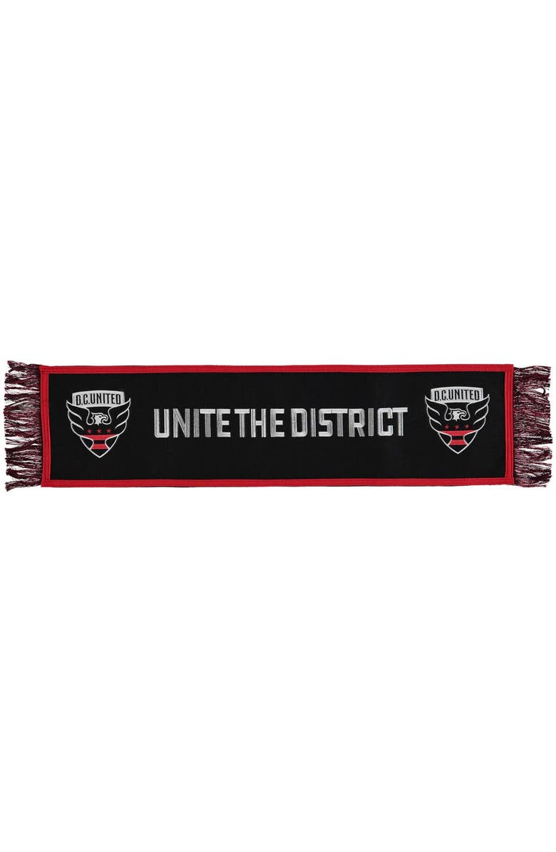 WINNING STREAK D.C. United 30.5'' x 8'' Heritage Scarf Banner, Main, color, Black
