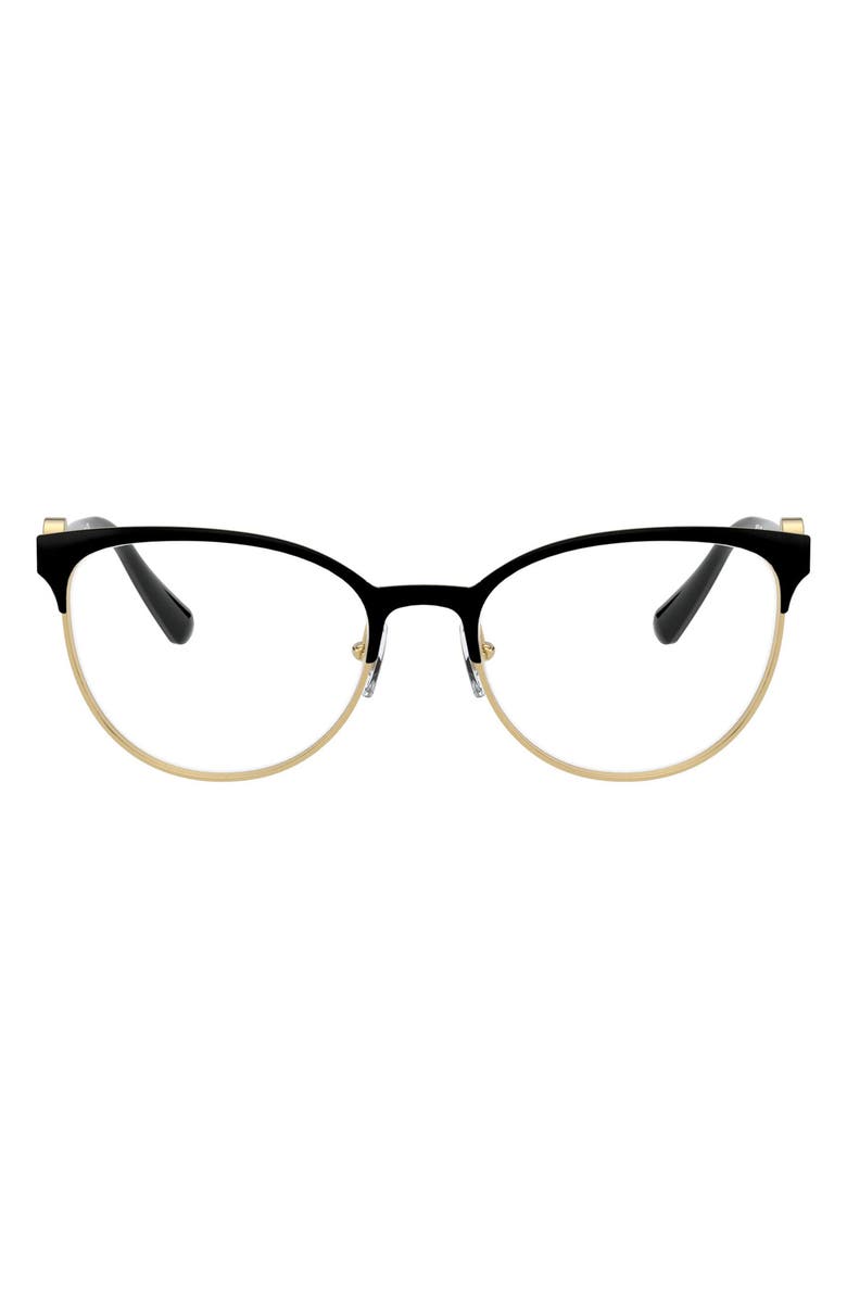Versace 54mm Cat Eye Optical Glasses, Main, color, 