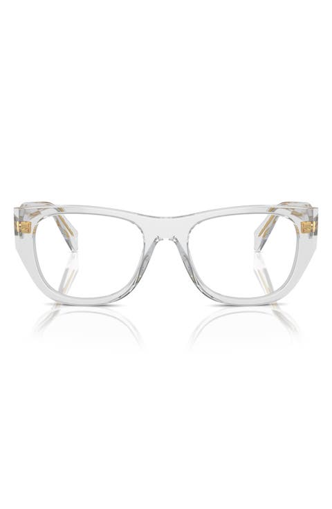52mm Cat Eye Optical Glasses