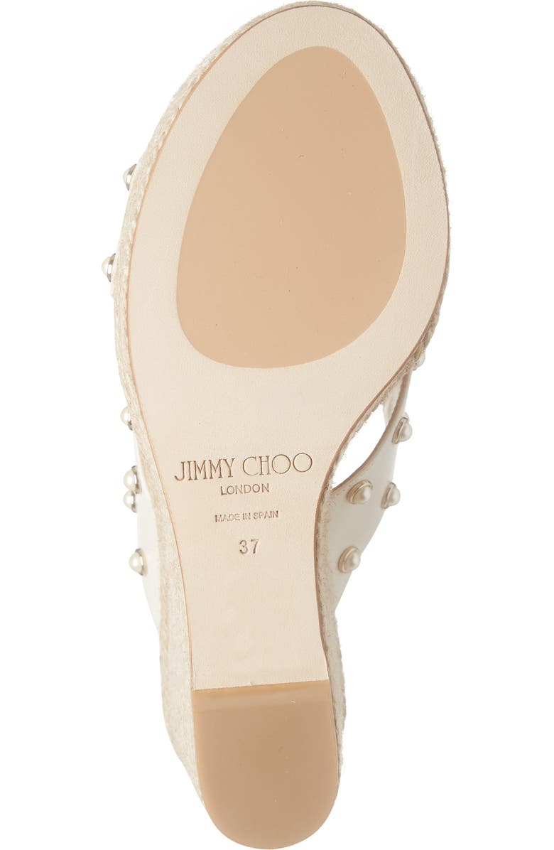 Jimmy Choo Dovina Espadrille Platform Wedge, Alternate, color,