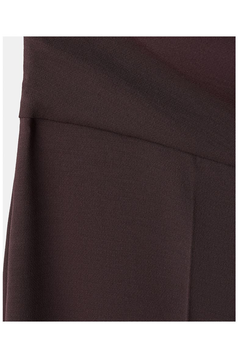 Asymmetric Wide Leg Jumpsuit, Alternate, color, BROWN