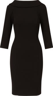 Adrianna Papell Crepe Sheath Dress