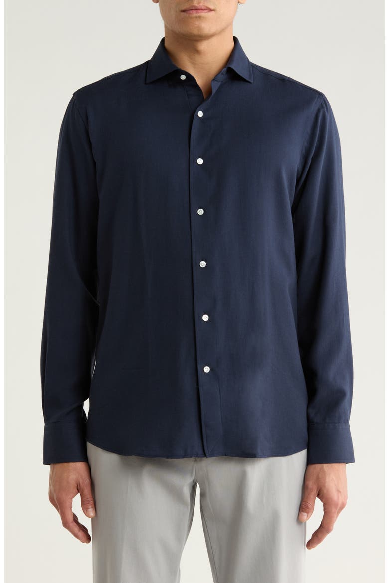 Amble Sport Shirt, Main, color, NAVY