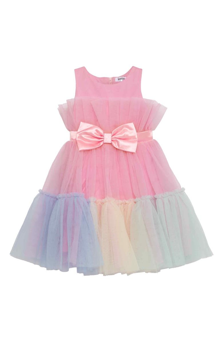Speechless Kids' Sleeveless Cupcake Dress, Main, color, Pkylw
