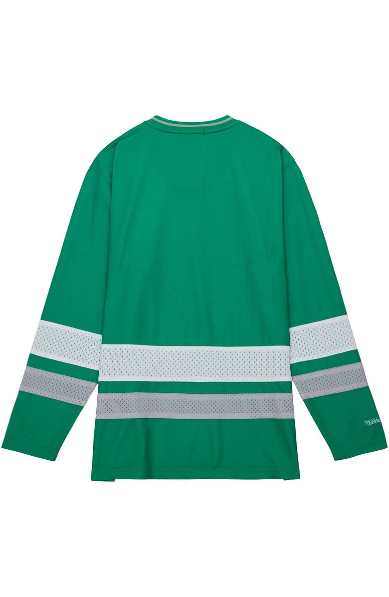 Mitchell & Ness Women's Mitchell & Ness Green Philadelphia Eagles Big Face 7.0 Long Sleeve Jersey T-Shirt, Alternate, color, Kelly Green