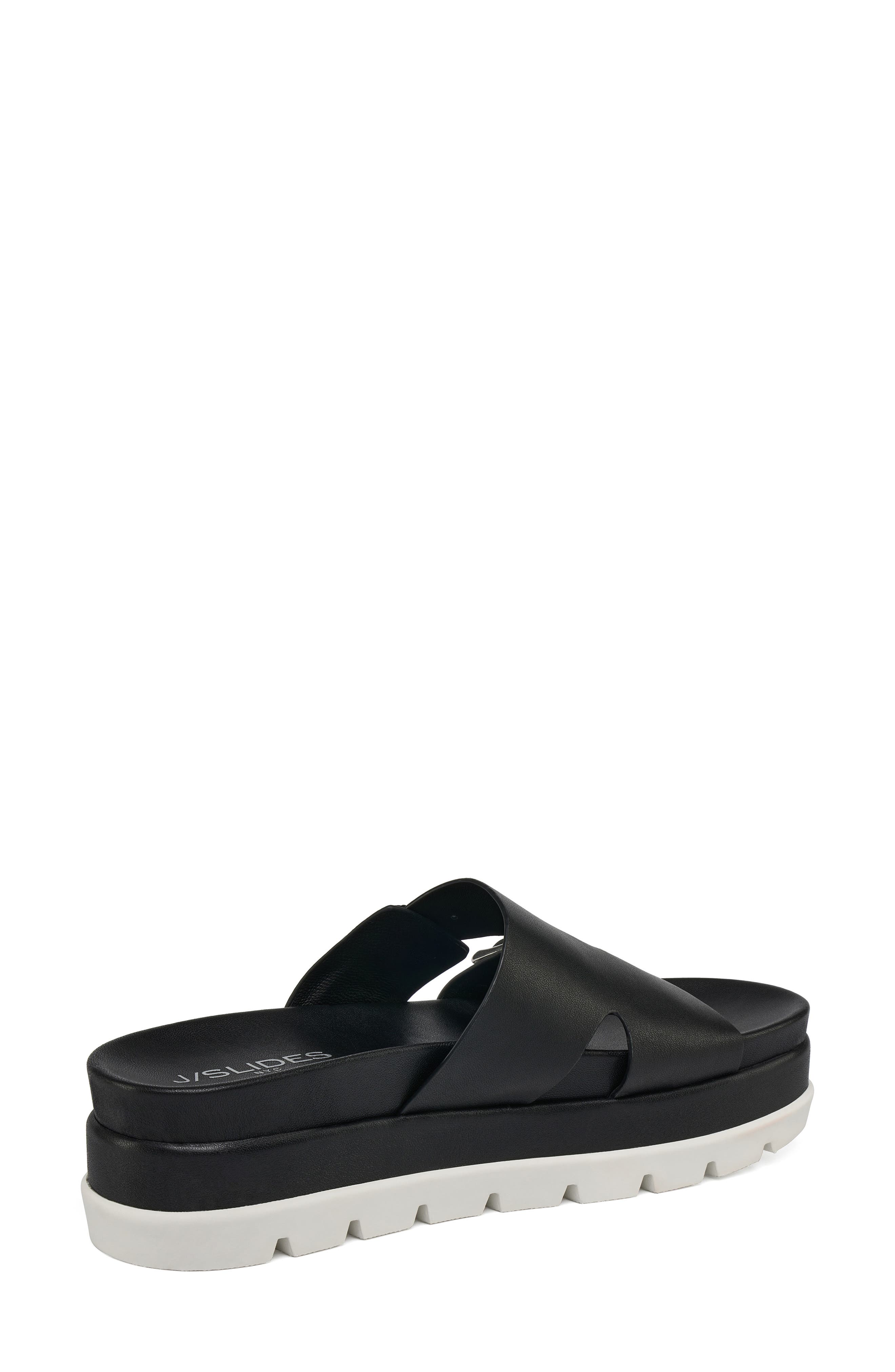 JSlides Bianca Platform Sandal, Alternate, color, Black