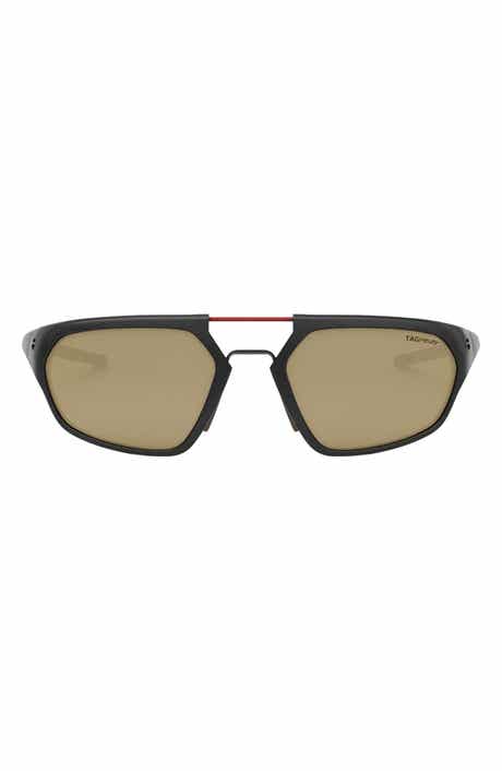 TAG Heuer Line 55mm Polarized Geometric Sunglasses