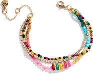 BaubleBar Rowan Semiprecious Stone Layered Bracelet