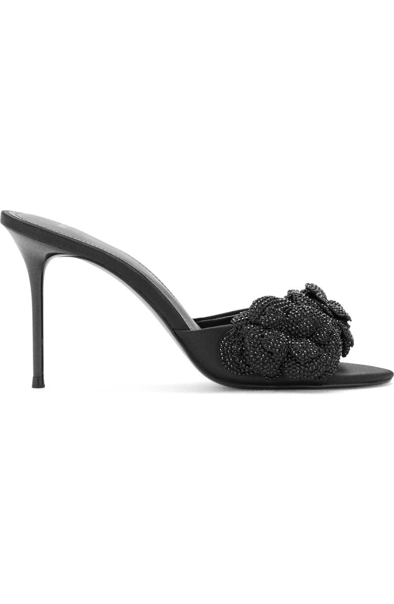 MANGO Flora Petals Slide Sandal, Alternate, color,