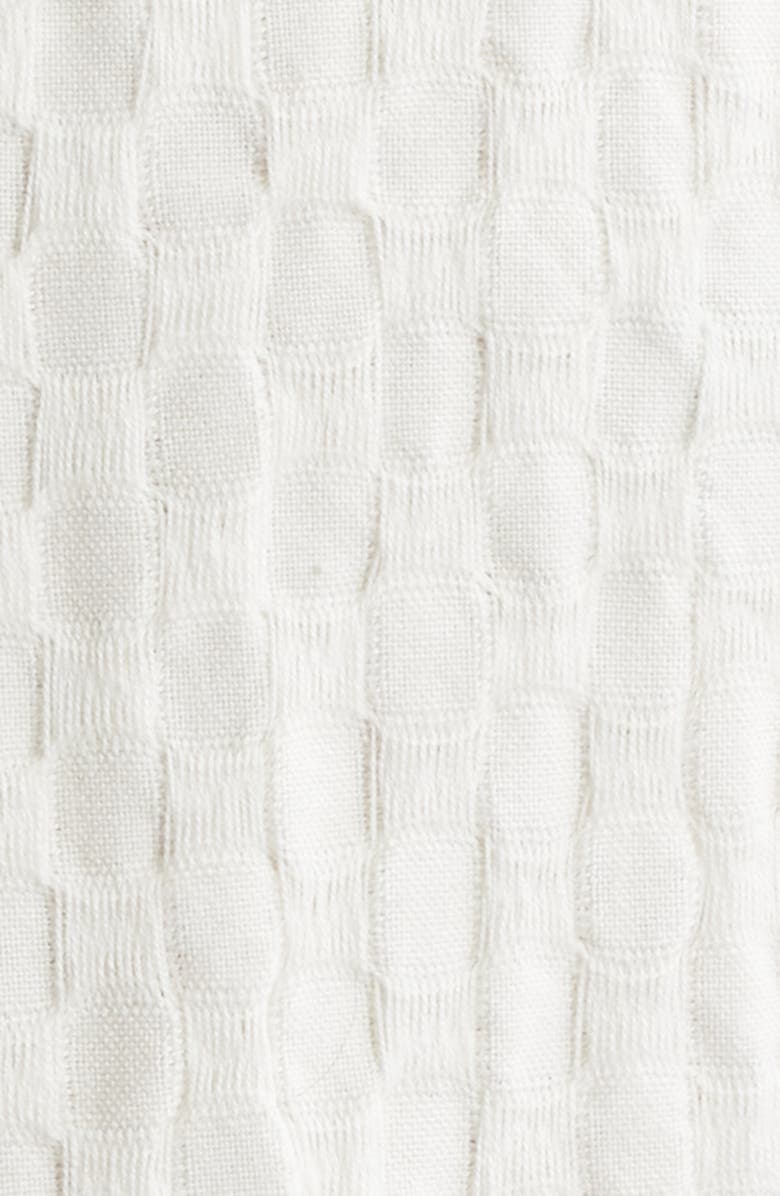 Wax London Lido Boxy Dobby Camp Shirt, Alternate, color, Ecru