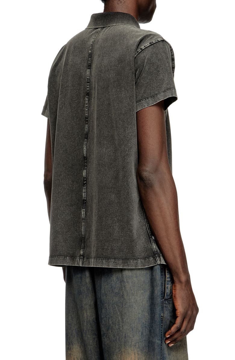 DIESEL<sup>®</sup> T-Nomely Polo, Alternate, color, Black/ Deni