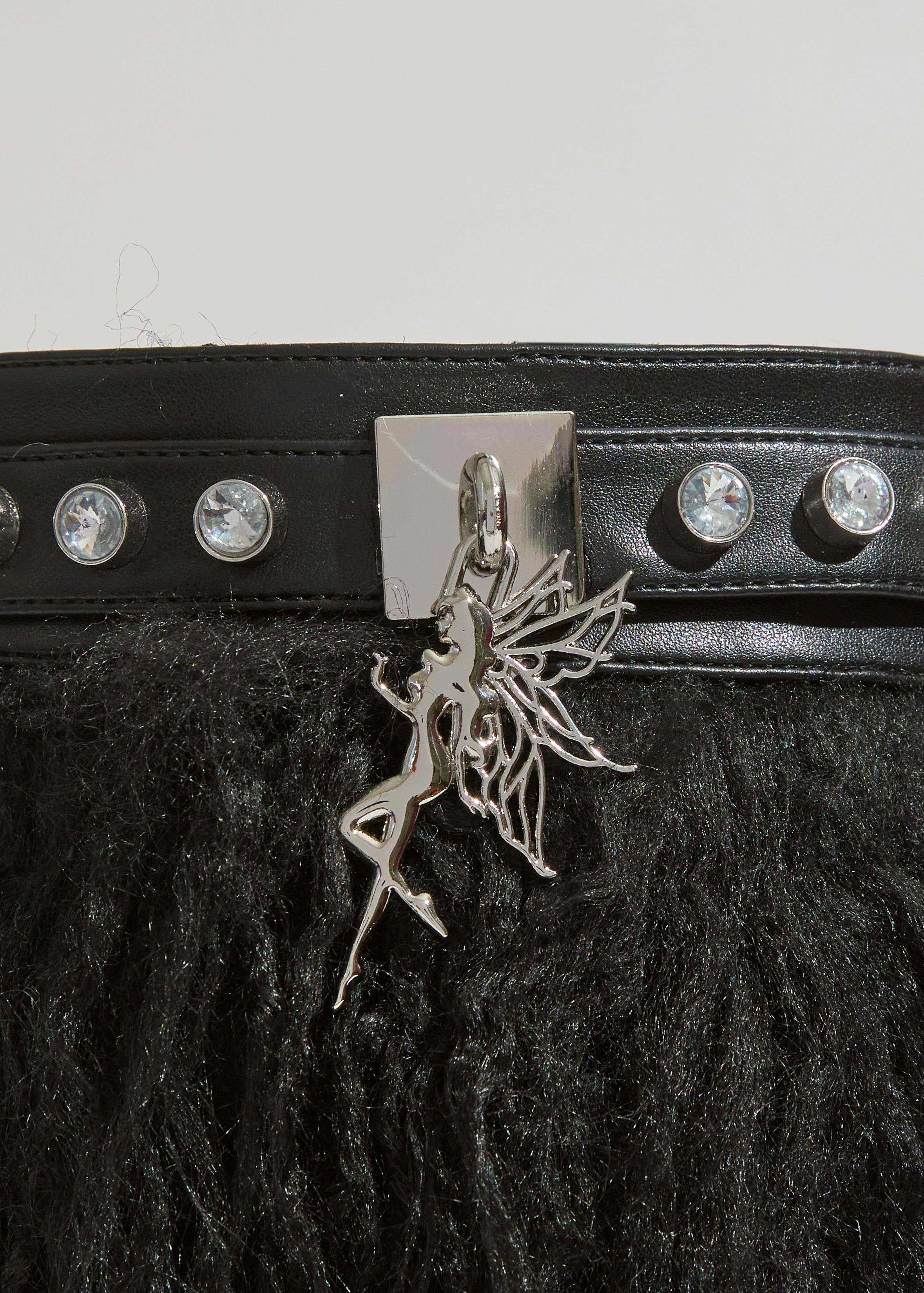 SPARKL Iconique Fur Boots, Alternate, color, Black