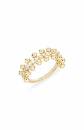 Crystal Ball Band Ring
