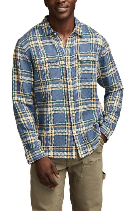 Plaid Flannel Utility Shirt