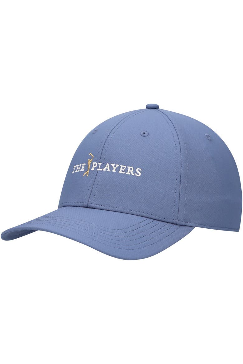 Men's THE PLAYERS  Ahead Light Blue  Stratus Structured Ultimate Fit Adjustable Hat, Main, color, Cream