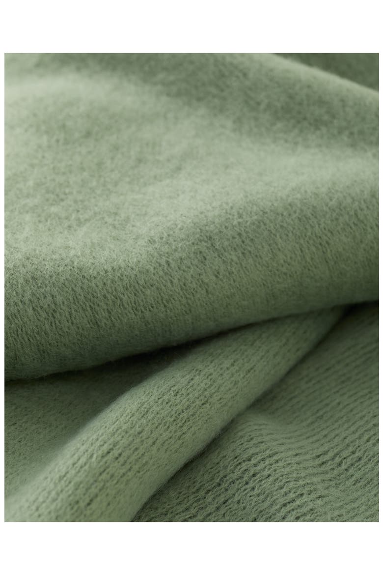 The Softest Throw Blanket, Alternate, color, LODEN FROST