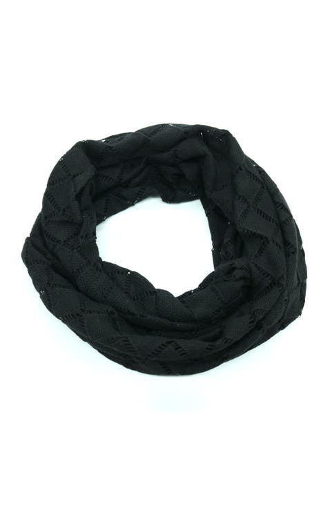 Cashmere and Silk loop scarf