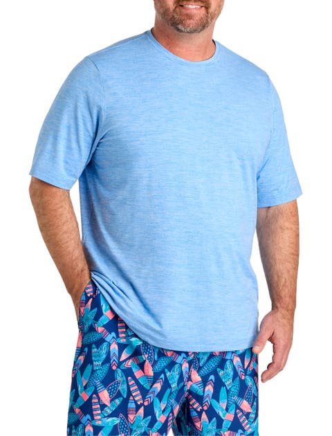 Big & Tall Marled Swim Top