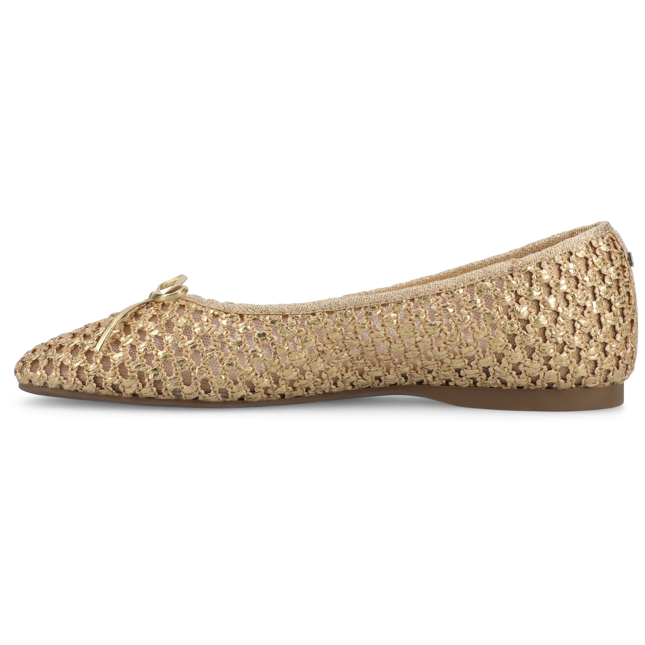 Birdies The Songbird Flat, Alternate, color, Gold Openweave