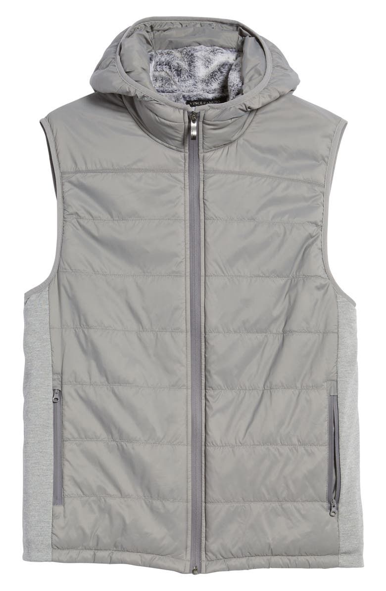 Vince Camuto Hooded Vest, Alternate, color, 
