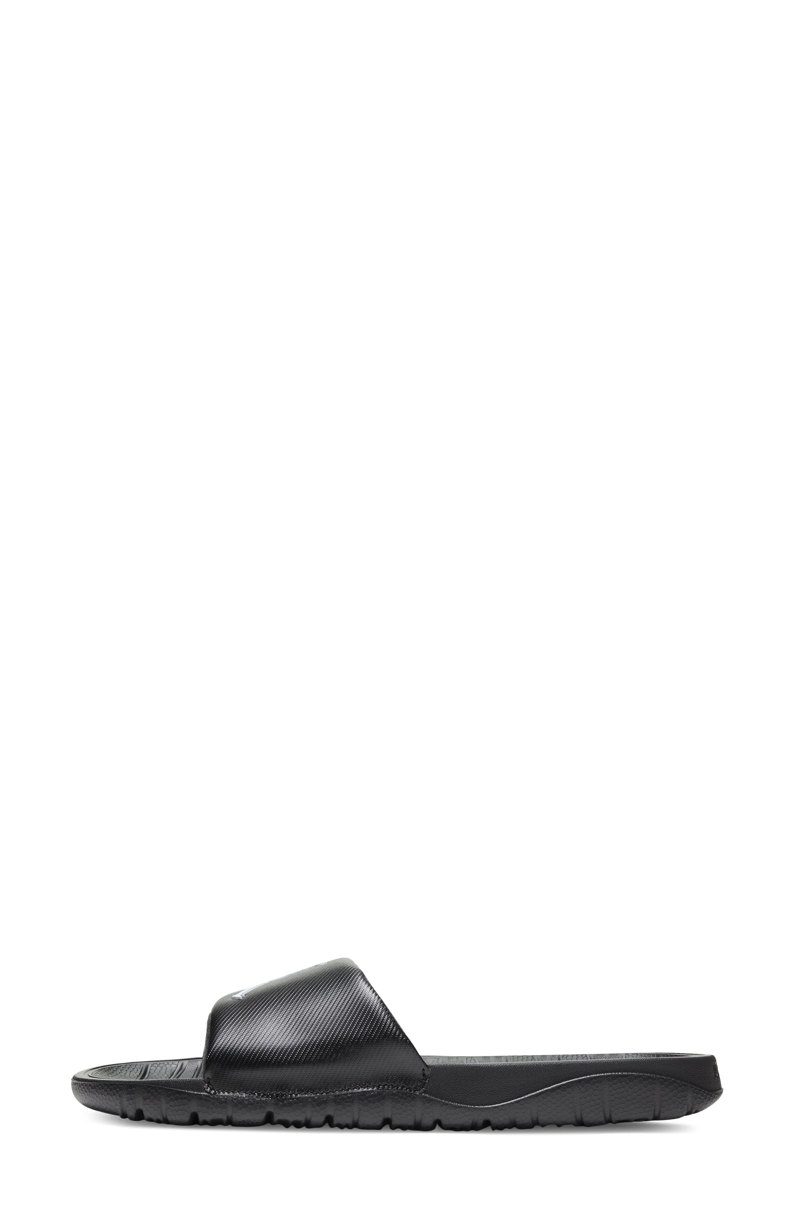 Nike Break Slide Sandal, Alternate, color, BLACK/ WHITE