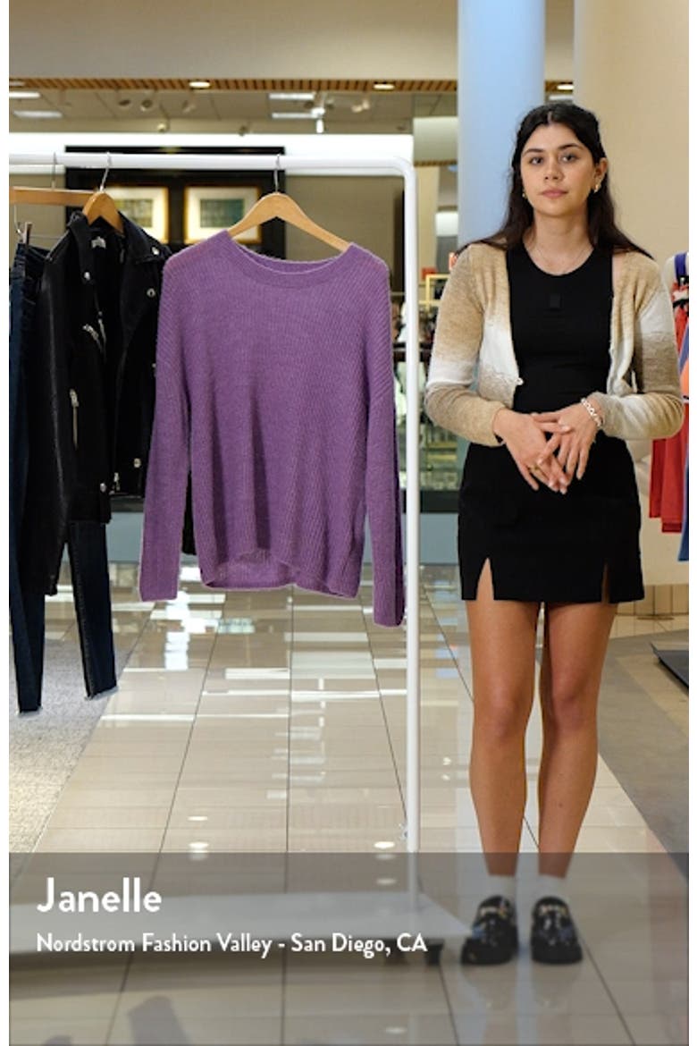 Rib Crewneck Sweater video