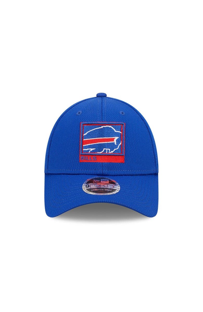 New Era Men's New Era Royal Buffalo Bills Framed AF 9FORTY Snapback Hat, Alternate, color, 