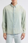 FRAME Modern Denim Button-Down Shirt