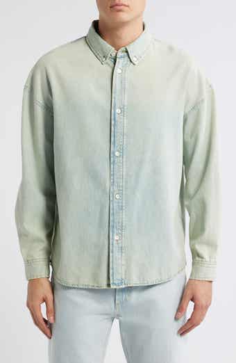 FRAME Modern Denim Button-Down Shirt