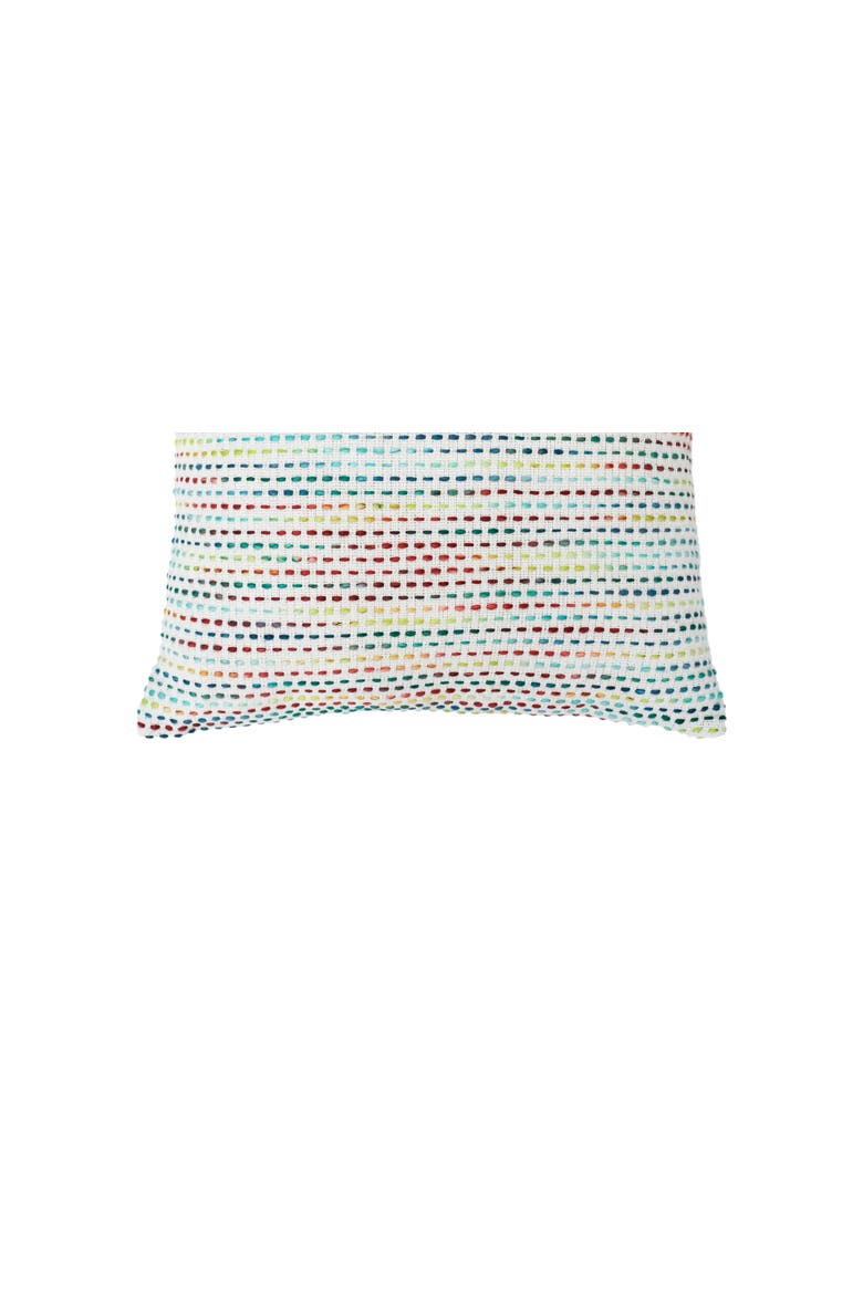 Ella Accent Throw Pillow, 22" x 22", Alternate, color, Blue