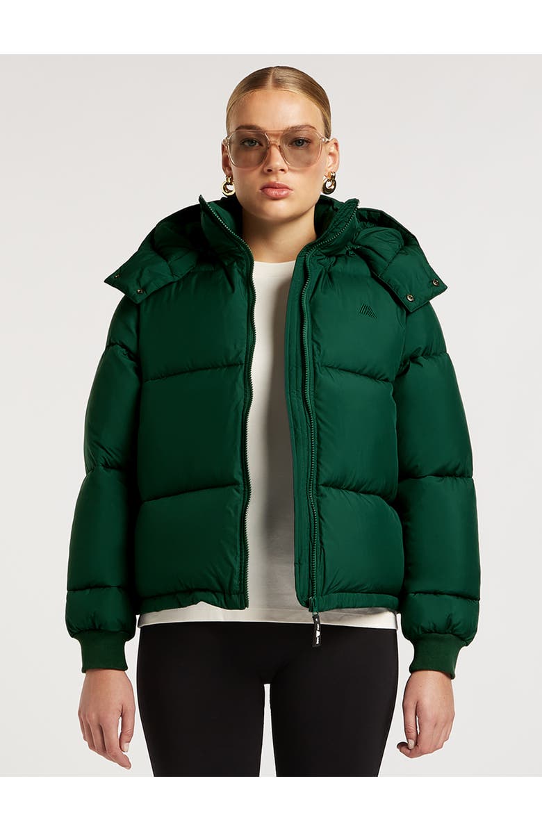 4TH ARQ Hudson Long Sleeve Hooded Puffer Coat, Main, color, 
