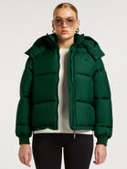 4TH ARQ Hudson Long Sleeve Hooded Puffer Coat