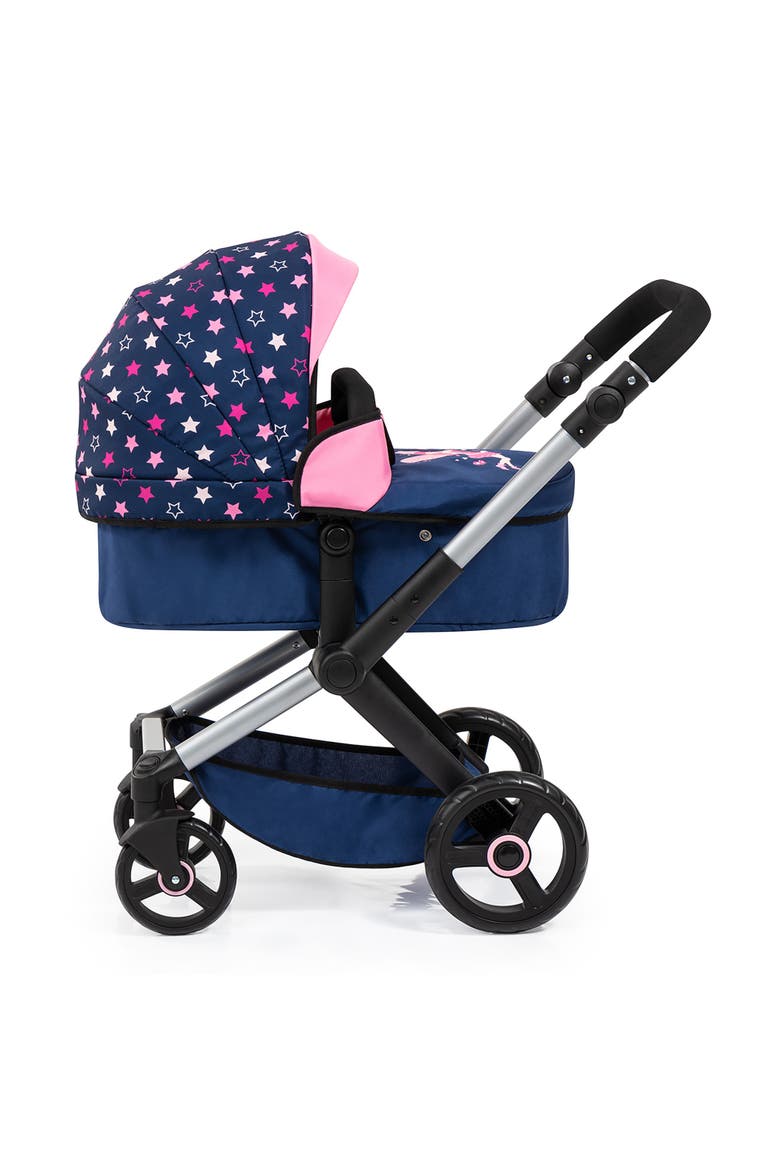 Pram Xeo, Stars - Includes Shoulder Bag, Fits Dolls Up to 18 Inches, Alternate, color, Multicolored