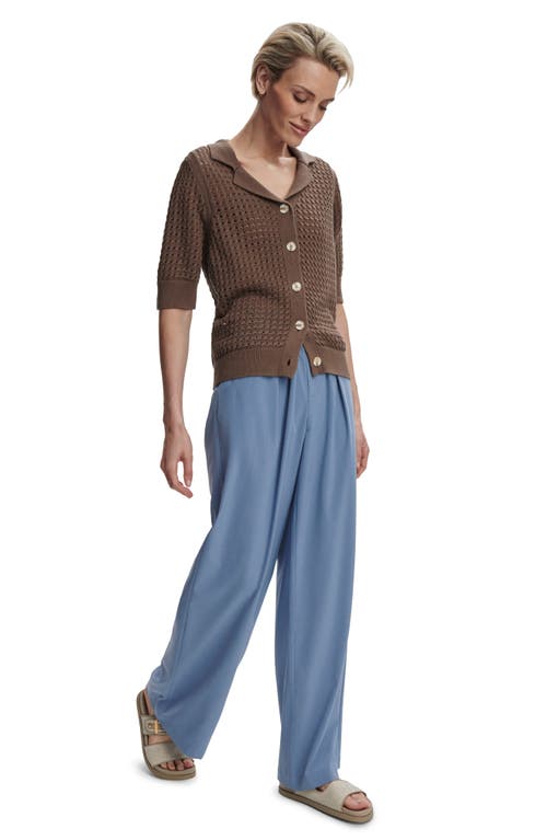 Varley Kayson Wide Leg Pants In Infinity Blue