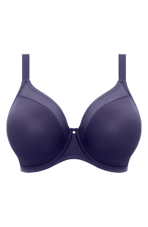 Elomi Smooth Underwire Bra In Midnight
