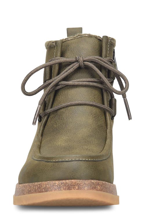 Eurosoft Larabee Moc Toe Bootie In Green