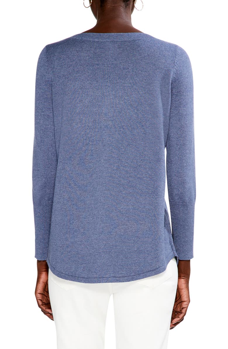 NIC+ZOE Vital Boatneck Sweater, Alternate, color, 